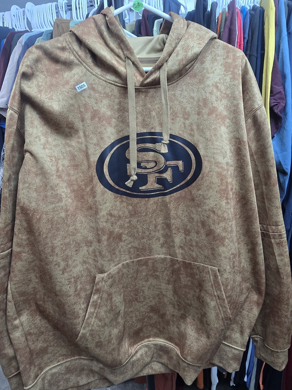 San Francisco 49ers 2023 "Salute to Service" pullover hoodie